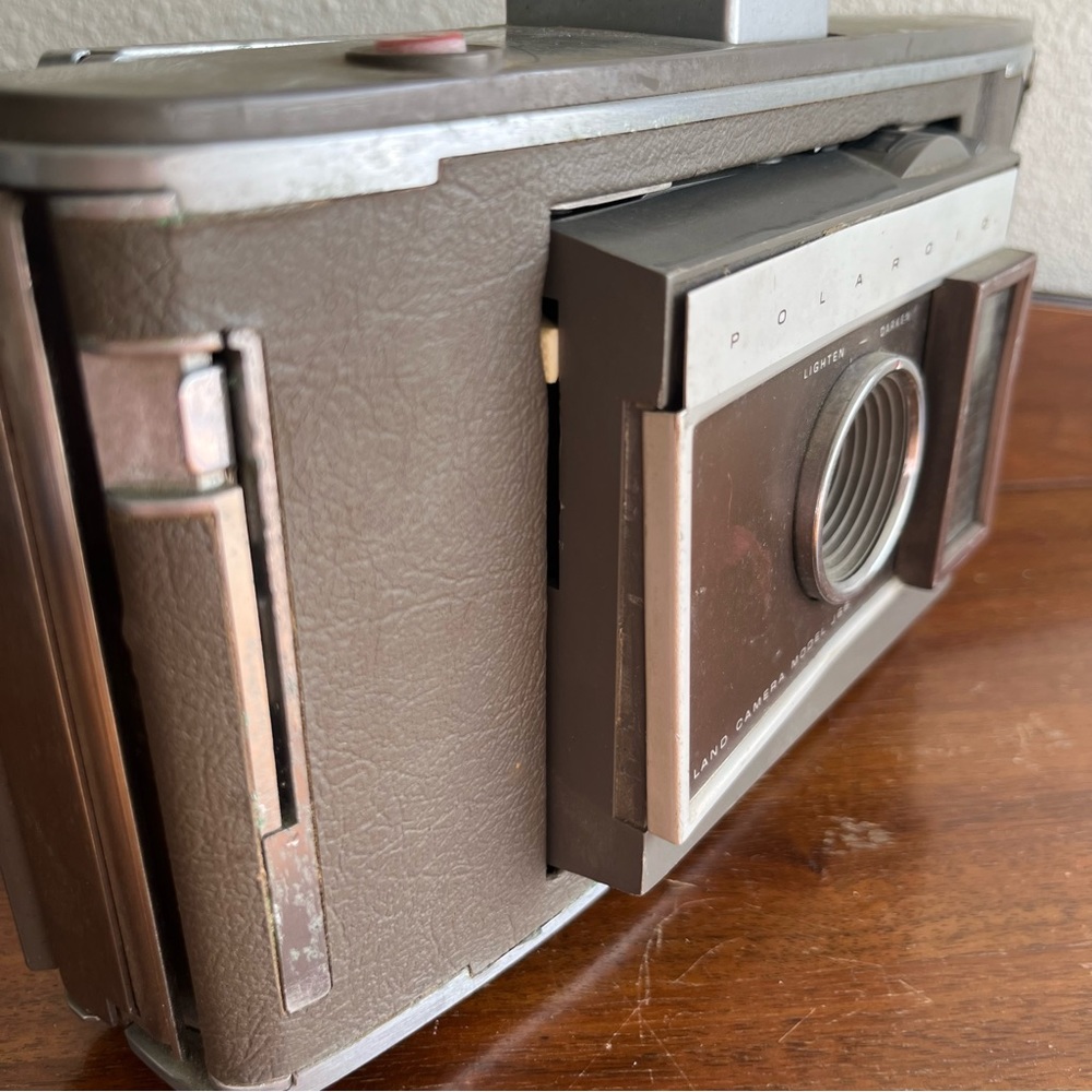 vintage polaroid land camera model J66 - Picture 5 of 14